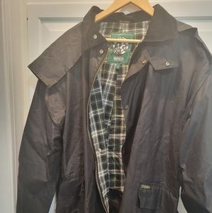 Oxford Blue Deluxe Wax Outback Cape